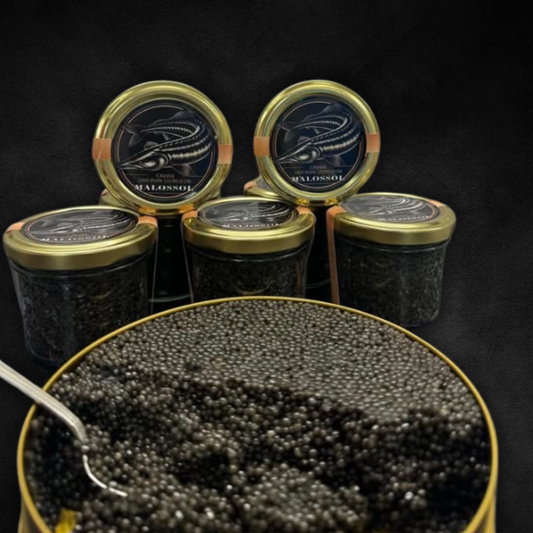 Sibirinio erškėto juodieji ikrai. 100g